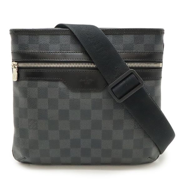 Louis Vuitton Damier Graphite Thomas Shoulder Bag Diagonal Square N58028 - Picture 1 of 9
